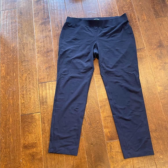 🔴 - Eileen Fisher Navy pants - Picture 3 of 8